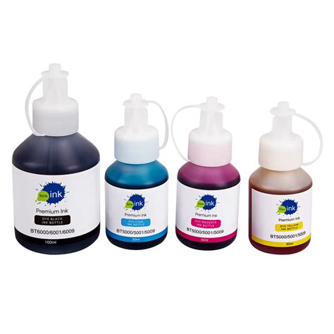 Think Ink Refill Bottles for Brother DCP-T500W, T310, T710W, T300 ...