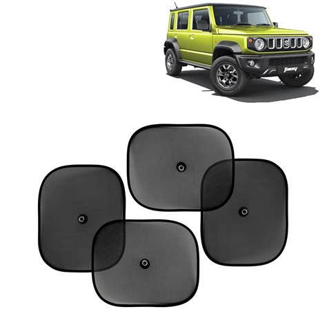 KINGSWAY Car Window Curtain Sticky Sun Shades Compatible with Maruti ...