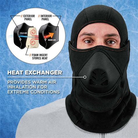 Balaclava Cold Weather Mask, Hard Hat Liner | Ergodyne