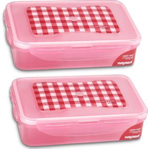 Flipkart.com | NAYASA Super Lock Deluxe- 800 ML Regular Plastic Lunch ...