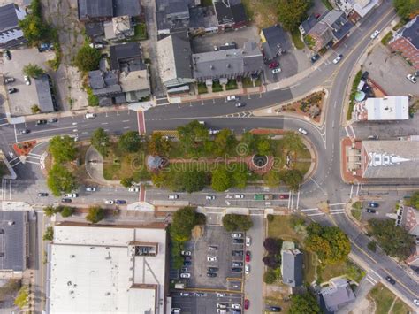 Fitchburg District Court Aerial View, Fitchburg, Massachusetts, USA ...