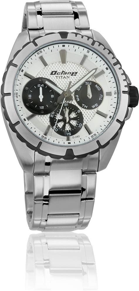 Titan Octane Analog White Dial Men's Watch-1643SM01 / 1643SM01 : Amazon ...