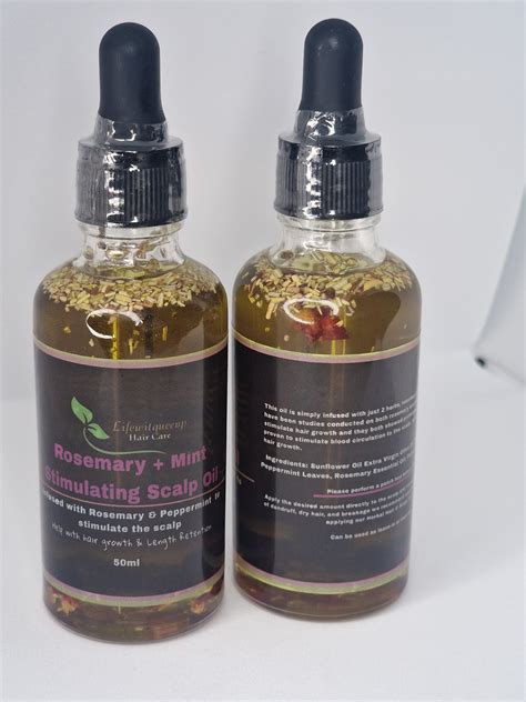 Rosemary & Mint Hair Growth Oil – Lifewitqueenp