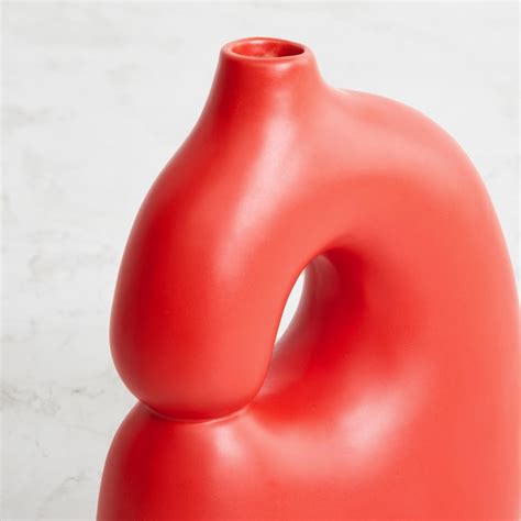 Buy Splendid Ceramic Narrow Vase from Home Centre at just INR 1099.0