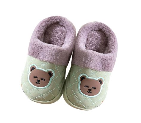NAT Warm Soft Indoor Winter Slipper/Fluffy Slipper/Fur Flip-Flops for ...