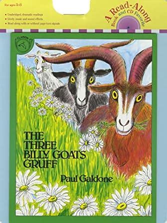 Three Billy Goats Gruff Book CD (Paul Galdone Classics) : Galdone, Paul ...