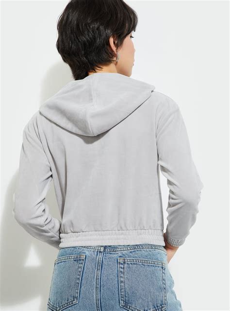 Buy ALAYA F x URB_N Women Solid Hooded Sweatshirt Online at just Rs ...