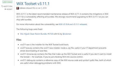 Image result for Wix Install Project