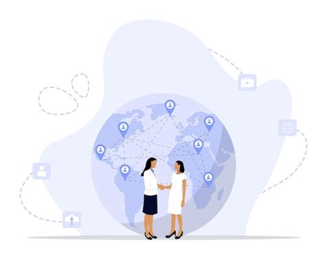 Global Partnership Vector Images 的图像结果