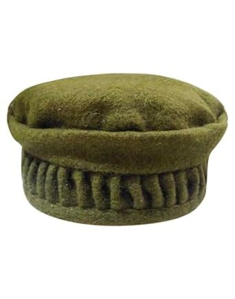Buy Ethnic Green Woolen Afghani Cap Winter Cap Islamic Traditional Men ...
