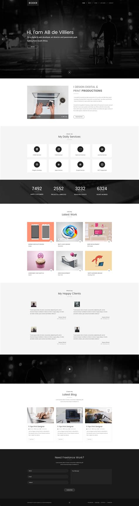 Image result for Coding Portfolio Web Template