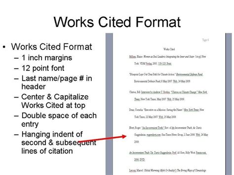 Image result for Research Paper Works Cited Example