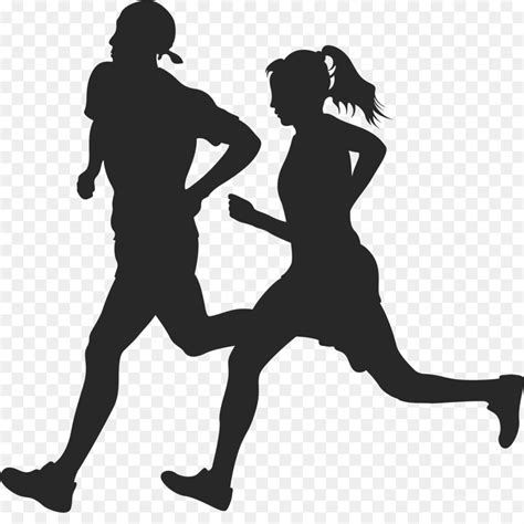 Running Silhouette PNG 的图像结果