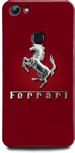 Wall Art Back Cover for Vivo Y81, 1803/PD1732BF FERRARI, FERRARI LOGO ...