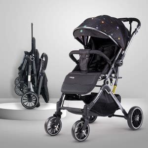 LuvLap Alpha Baby Stroller / Pram with 5 point Safety Harness ...