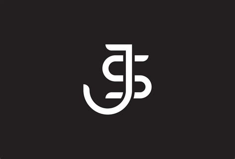Image result for JS Monogram Logo Design