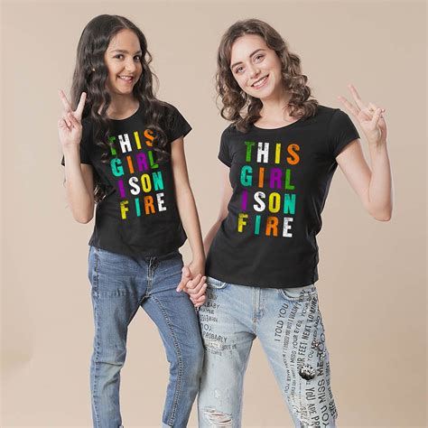 Mother & Daughter Matching T-shirts - Navy Blue Colour - BonOrganik