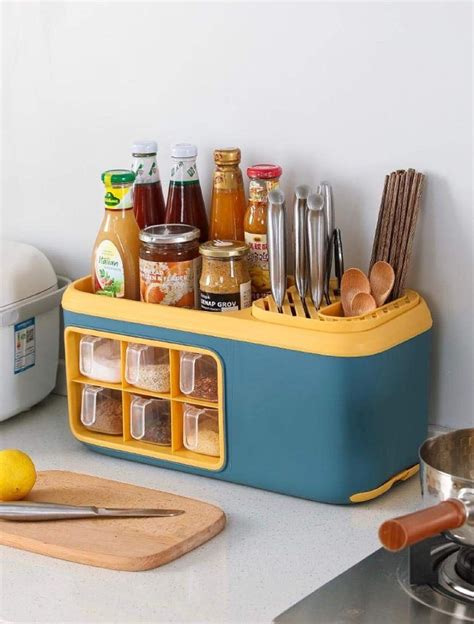 Buy Home Cloud Spice Box Plastic/Spices Storage Box/Spices Storage ...