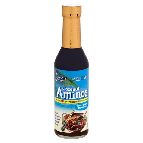 Coconut Secret Coconut Aminos The Original Soy Sauce Alternative, 8 fl ...