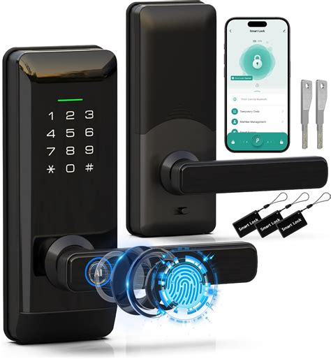 Smart Keypad Door Lock with Handle, Pothunder India | Ubuy