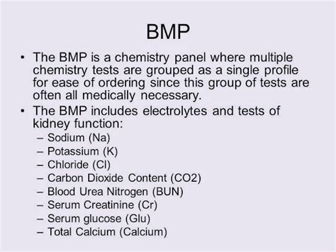 Image result for BMP Basic Metabolic Panel Normal Range
