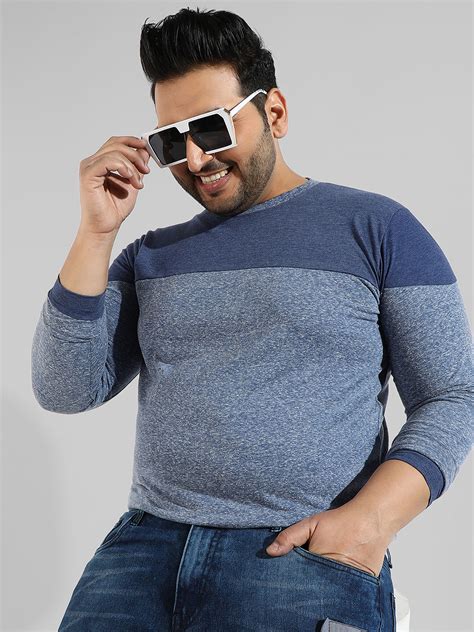 Plus Size Casual Collorblock T-Shirt (3XL - 6XL) | Instafab Plus