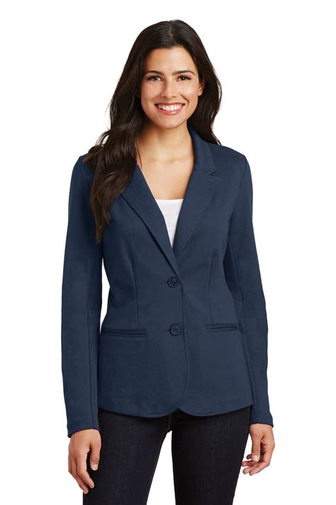 Port Authority® Women's Knit Blazer. LM2000 – Crowdmade