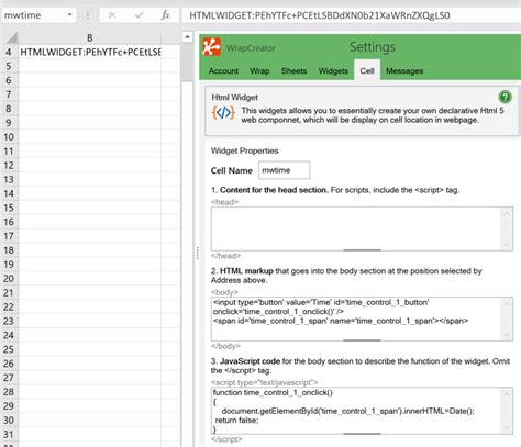Custom HTML Widget 的图像结果