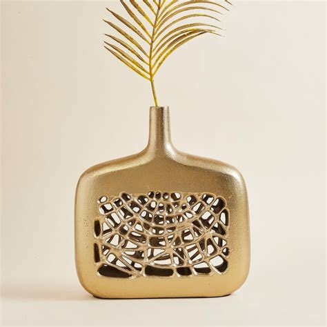 Buy Fiesta Mesh Metal Vase from Home Centre at just INR 1799.0