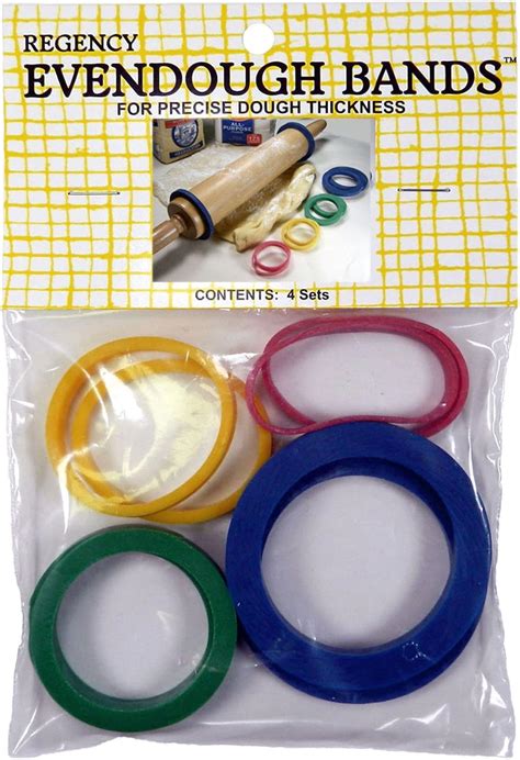 Amazon.com: Regency Wraps Evendough Bands Rolling Pin Rings For Baking ...