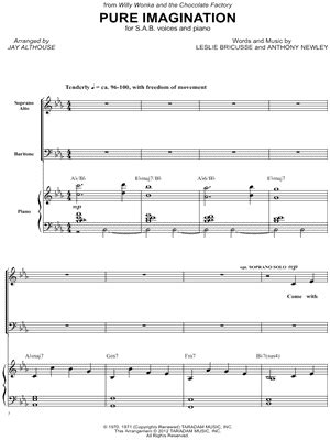 "Pure Imagination" Sheet Music - 67 Arrangements Available Instantly ...