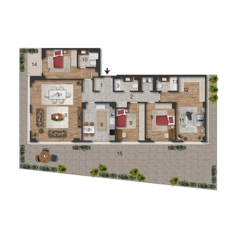 Koray UpLand | Kat Planları