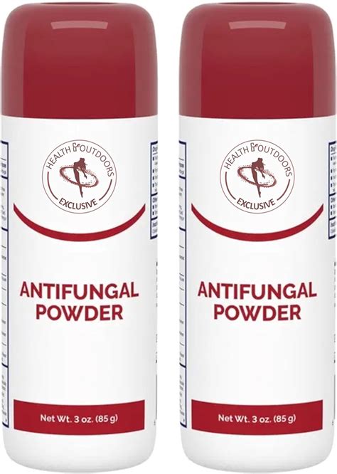Amazon.com: HEALTH & OUTDOORS Antifungal Powder 3oz Tube, for Common Fungal Infections, Athlete ...