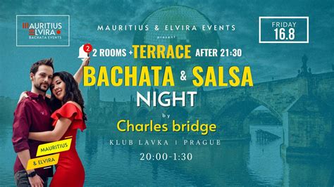 Bachata & Salsa by Charles Bridge (+ Bachata OUTDOOR TERRACE), Klub ...