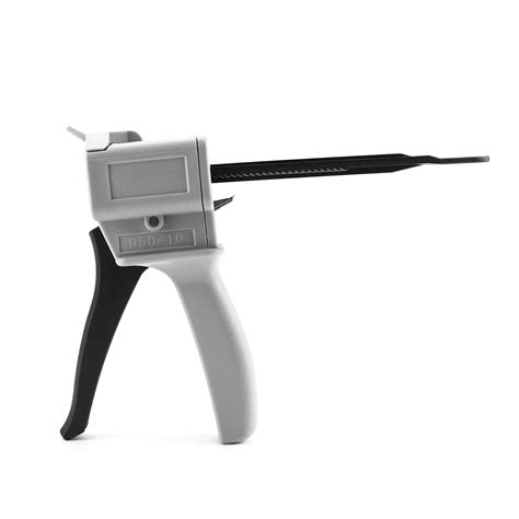 QWORK 50ml Dispensing Gun Kit, 10:1 Ratio Dental Impression Mixing ...