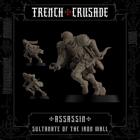 Trench Crusade - Assassin - Iron Sultanate - Factory Fortress Inc ...