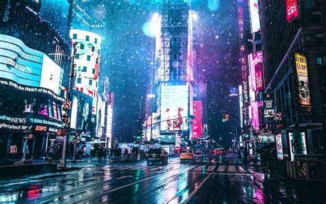 City at Night Background 4K 的图像结果