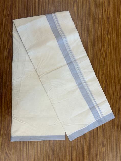 20% Discount ! KaithariKada 100% Cotton Off White (Unbleached) Double ...