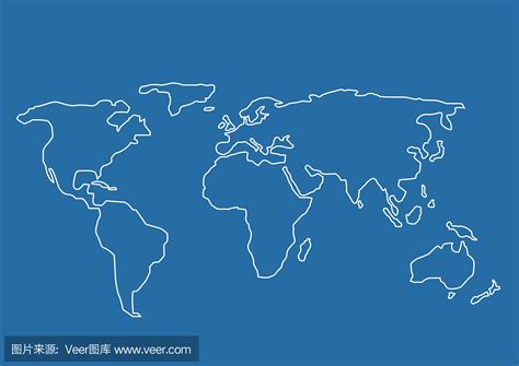 世界地图简易 的图像结果