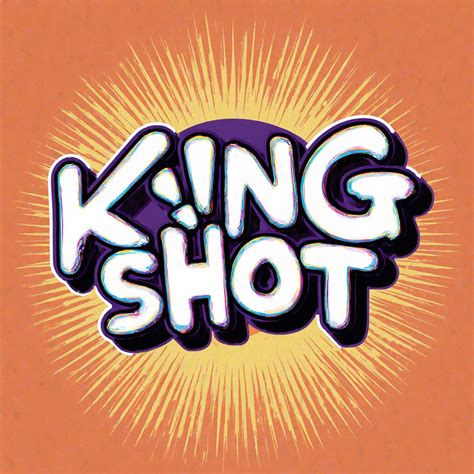 sticker for cs2 in vector graphics text in the middle king shot ten ...