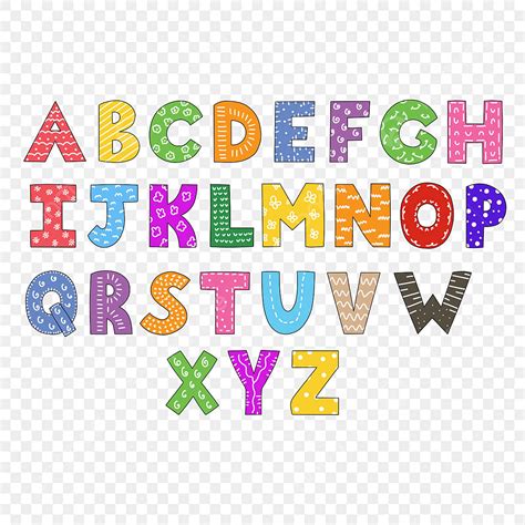 Alphabet Letters Clip Art