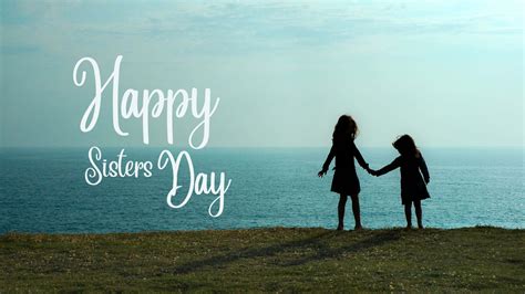 Download Happy Sisters Day Celebration Silhouette Wallpaper ...