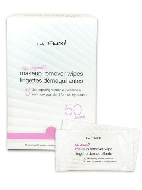 Buy La Fresh Travel Lite Make Up Remover Wipes Large Size (10 ...