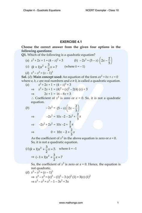 Image result for Grade 10 Math Chapter 4