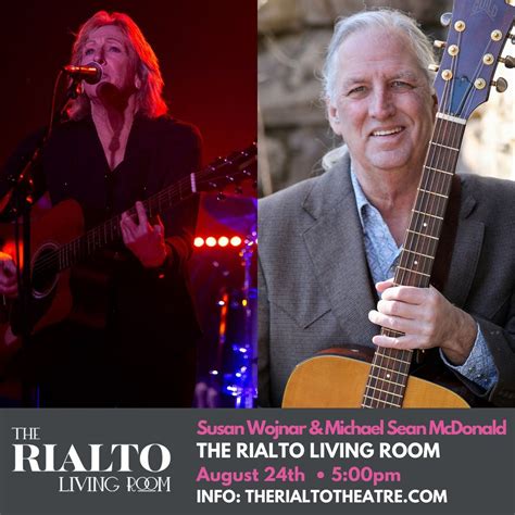 Susan Wojnar and Michael Sean McDonald in The Rialto Living Room, The ...