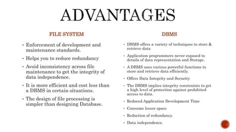 Image result for File System vs DBMS