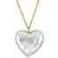 Freshwater Pearl Heart Necklace 14k Yellow Gold | BJ's Wholesale Club