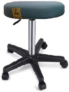 PBSS ESD Stool with Height Adjustable PU Star Base, Hospital/Clinic ...