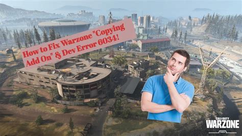 Rezultat imagine pentru Dev Error 6034 Warzone PC