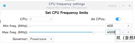 Advanced CPU Config 的图像结果